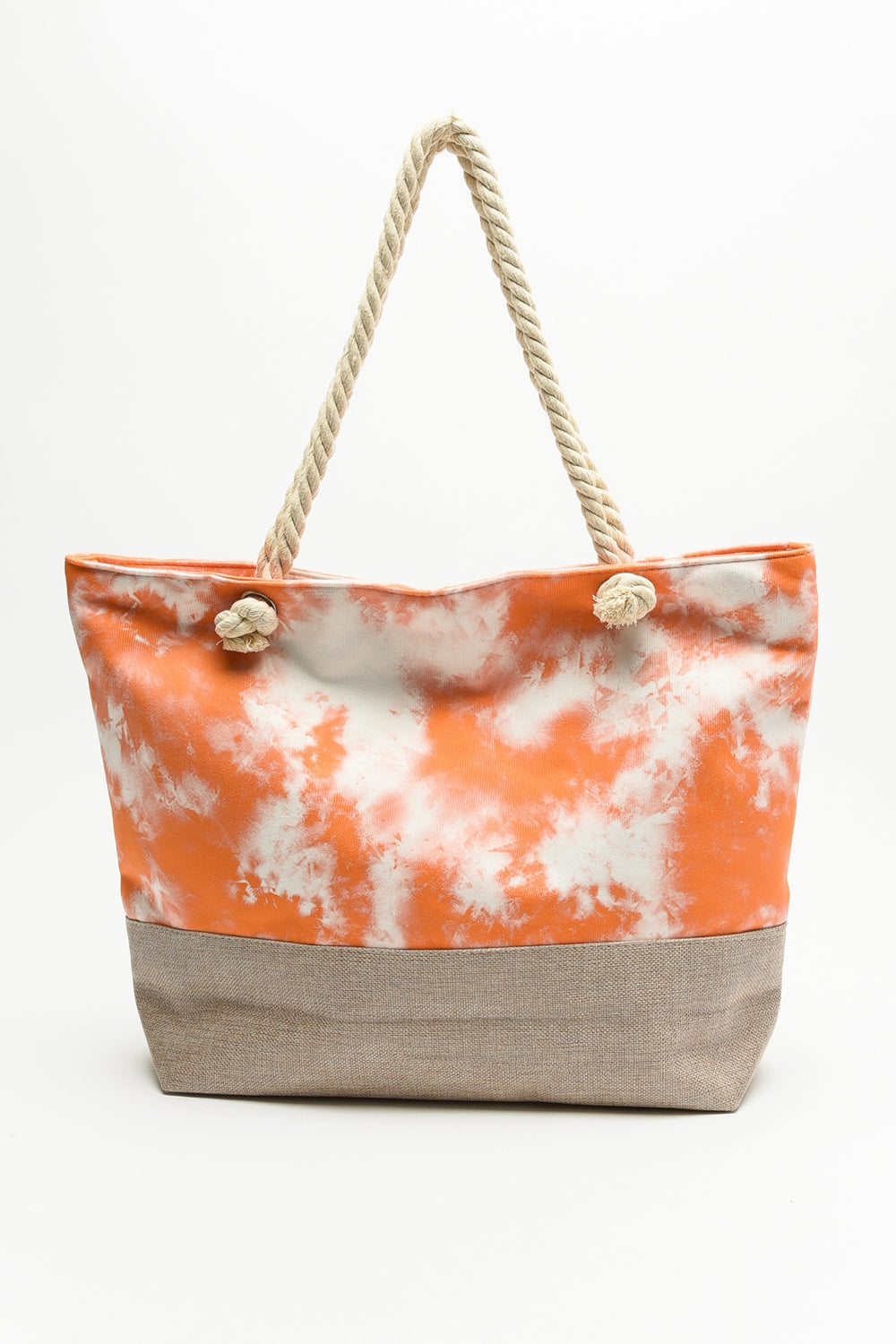 Justin Taylor Tie-Dye Tote with Rope Handles