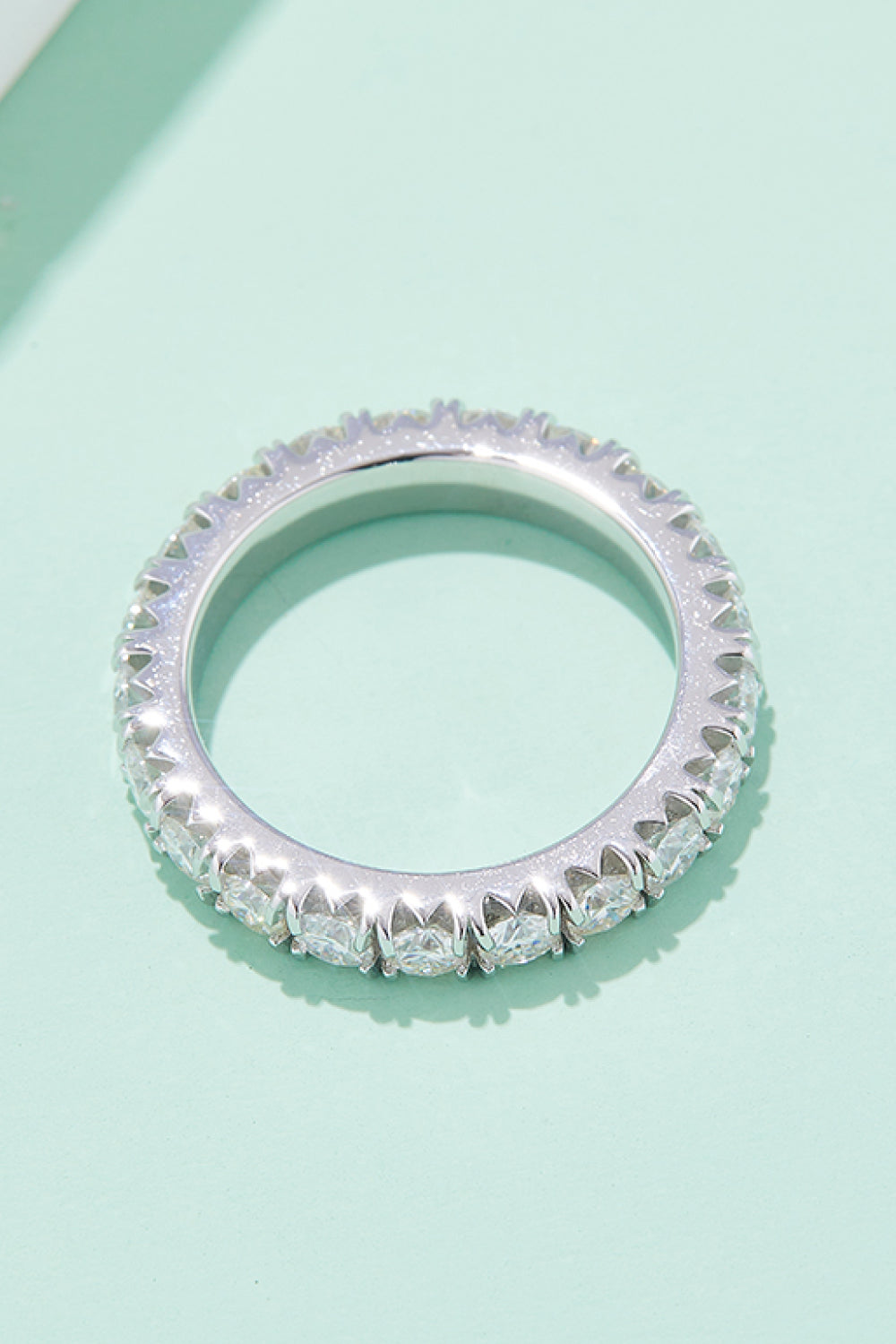 Adored Sterling Silver Eternity Ring