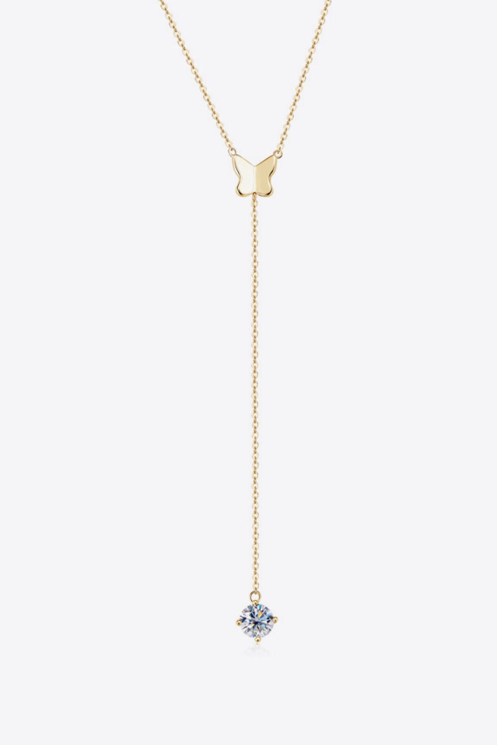 Moissanite Silver Necklace