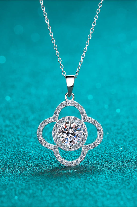 Moissanite Silver Necklace