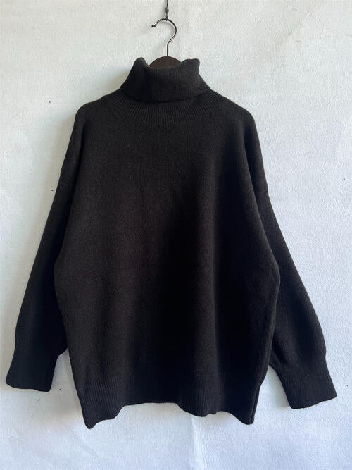 Turtleneck Long Sleeve Sweater