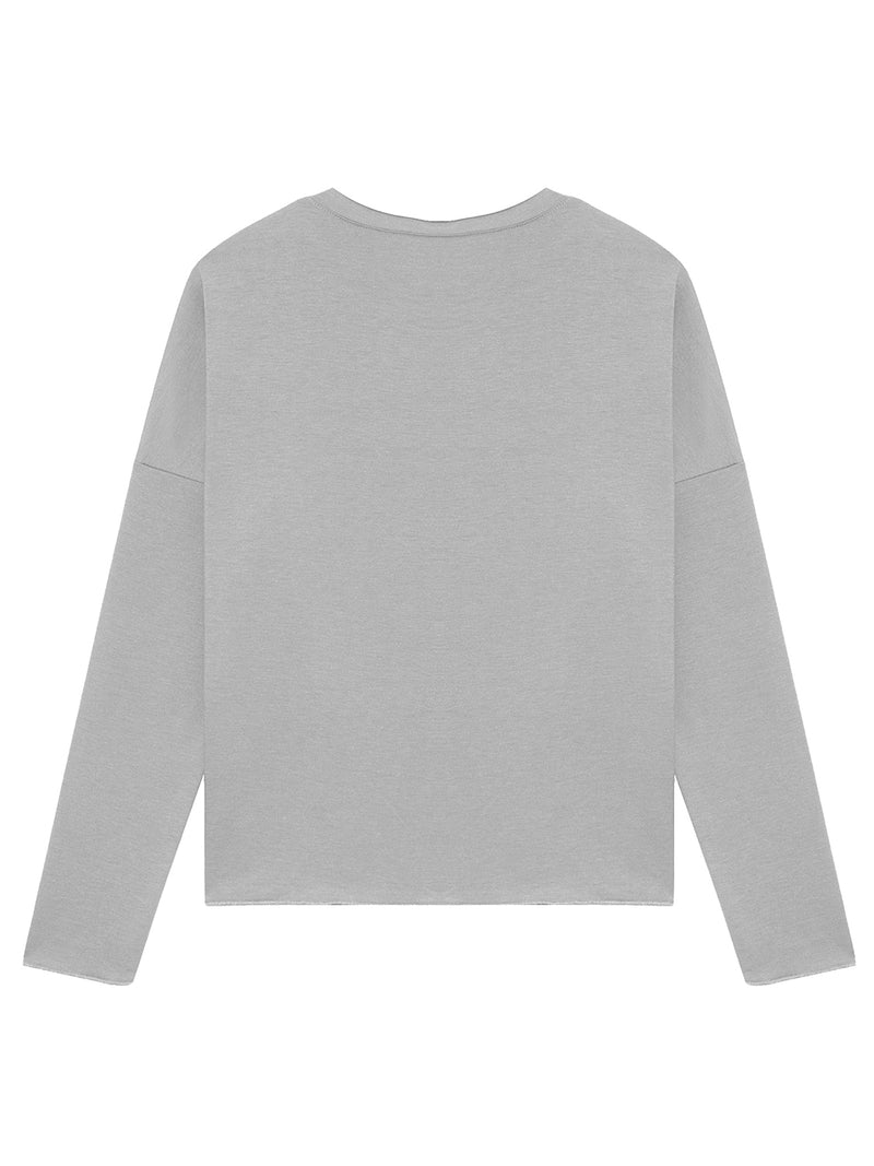 Full Size Round Neck Long Sleeve ZERO AMUCKS GIVEN Graphic Sweatshirt