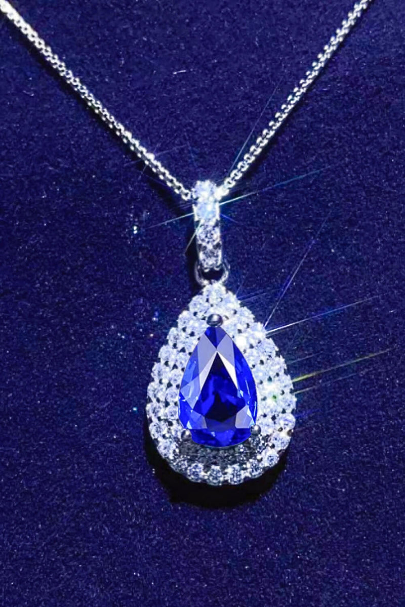 Moissanite Silver Necklace