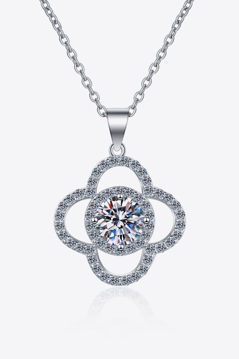 Moissanite Silver Necklace