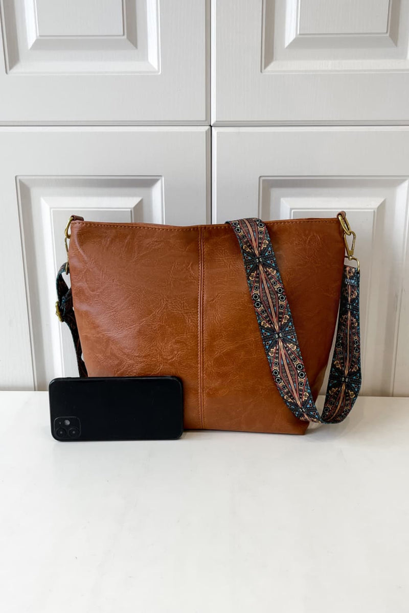 PU Leather Crossbody Bag