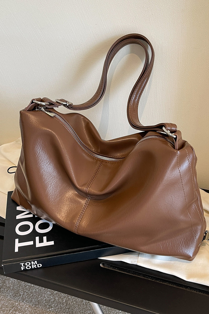 PU Leather Shoulder Bag