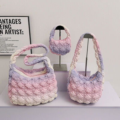 Gradient Quilted Nylon Bag