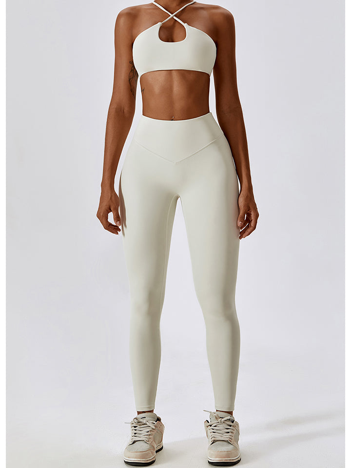 Wide Waistband Sports Pants