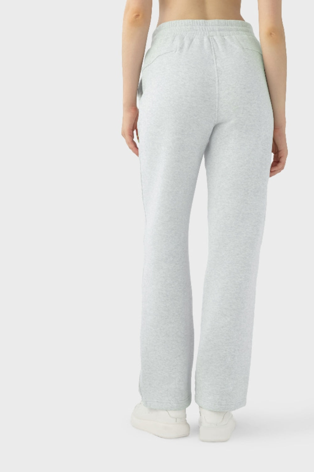 Drawstring Waist Sports Pants with Pockets