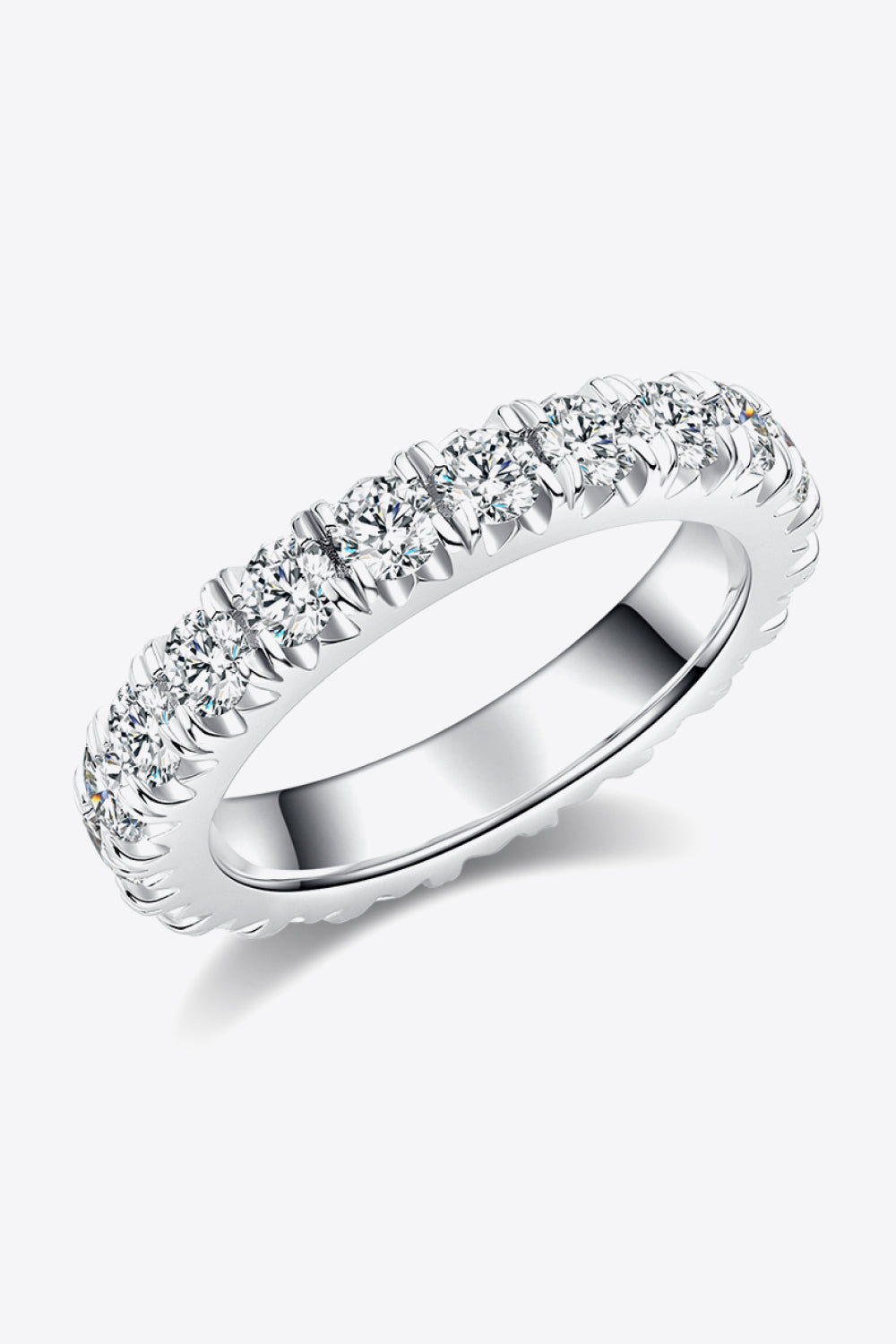 Adored Sterling Silver Eternity Ring